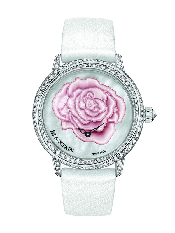 一朵玫瑰，一生承諾     Blancpain 全新2015年度情人節限量腕表 限量腕表 寶珀 Blancpain 新表預覽  第2張