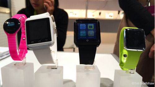 多款國產(chǎn)智能手表亮相CES遭英媒狠批：純抄蘋果 Apple Watch 山寨蘋果手表 CES2015 熱點(diǎn)動(dòng)態(tài)  第1張