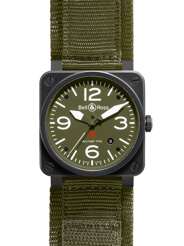 柏萊士全新BR 03 92 Military Type 腕表 BR 03 柏萊士 Bell & Ross 新表預(yù)覽  第3張