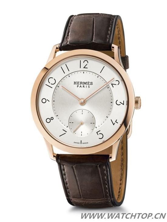 愛馬仕推出全新Slim d’Hermès腕表系列 Slim d’Hermès 愛馬仕 新表預(yù)覽  第2張