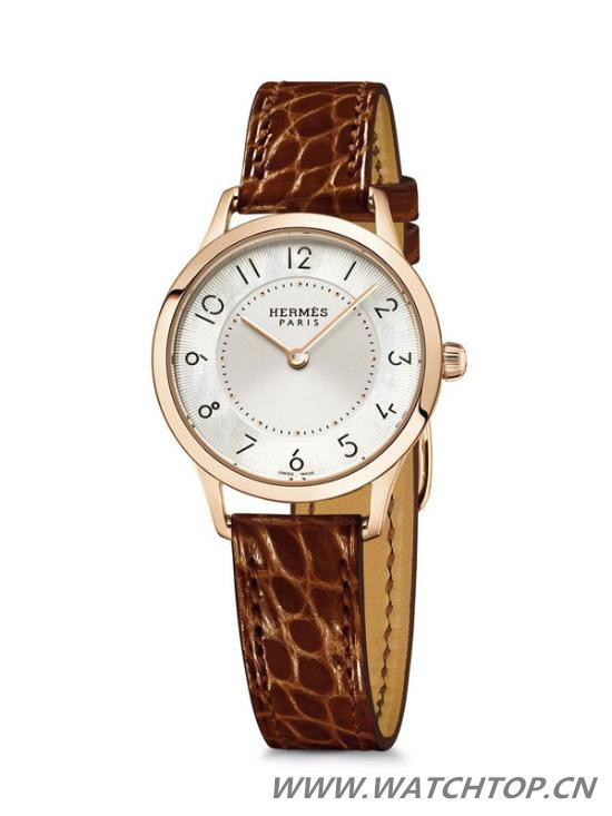愛馬仕推出全新Slim d’Hermès腕表系列 Slim d’Hermès 愛馬仕 新表預(yù)覽  第5張