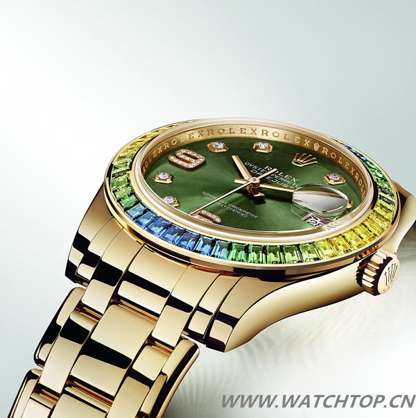 勞力士全新Datejust Pearlmaster 39蠔式腕表 39蠔式腕表 Datejust Pearlmaster 勞力士 新表預(yù)覽  第2張